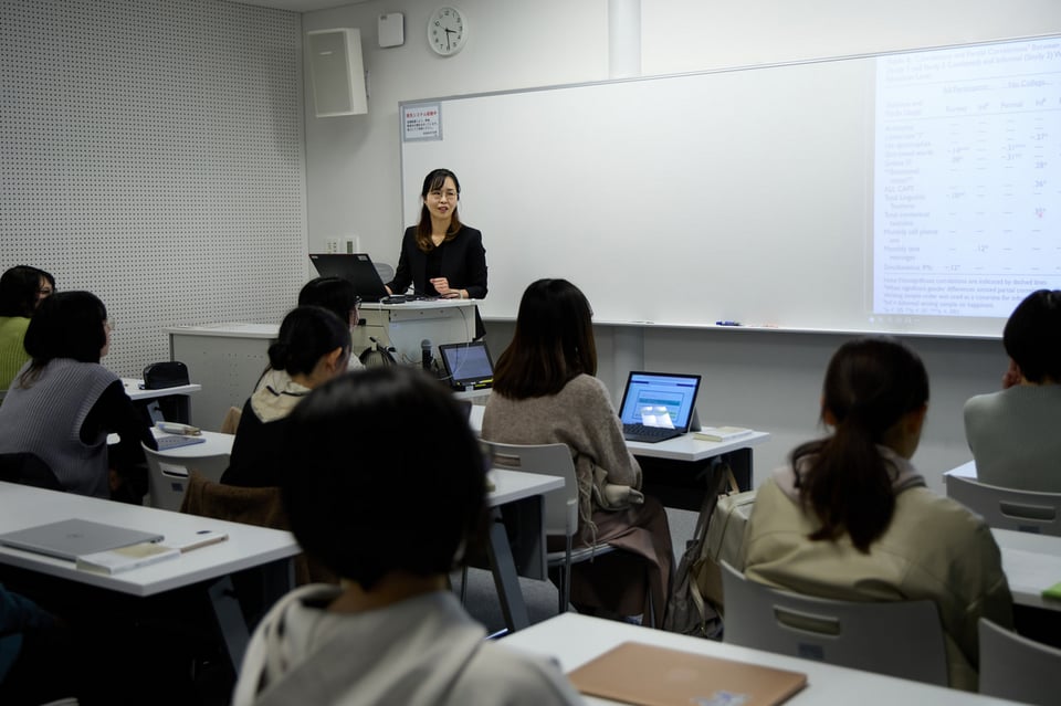 生涯発達の心理学 ある日の授業風景 | 学科ブログ | 日本女子大学 心理