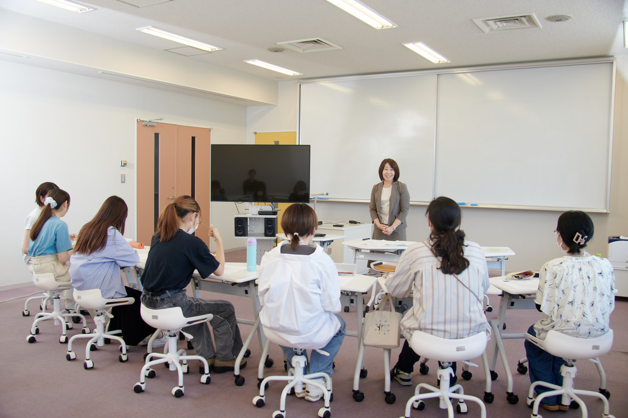 心理演習の授業の様子